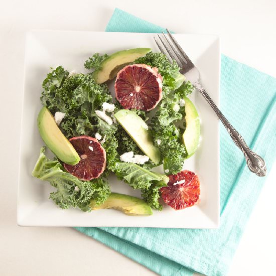 Blood Orange & Kale Salad