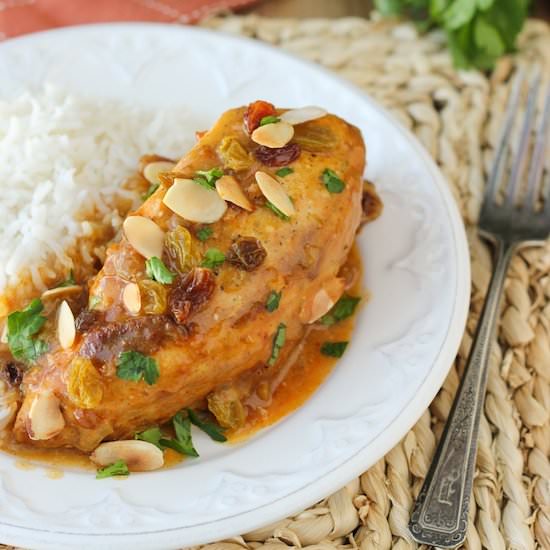 Slow Cooker Curried Chicken