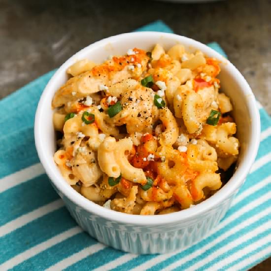 Buffalo Chicken Macaroni & Cheese