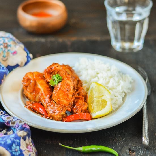 Chicken Curry with Pasta Sauce