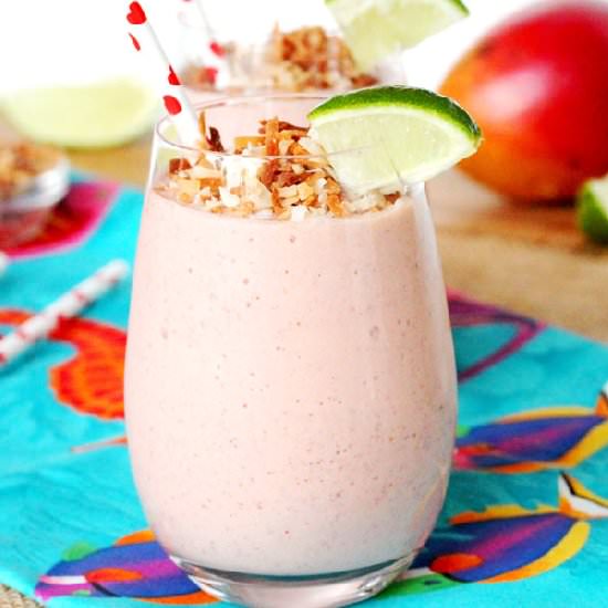 Mango Berry & Coconut Smoothie