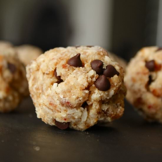 Chocolate Chip Coconut Butter Bites