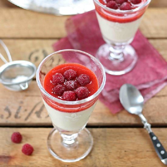 Berry Panna Cotta