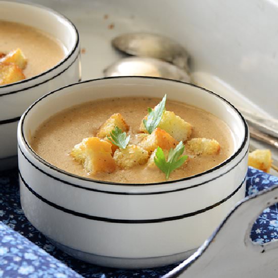 Cream of Caramelized Onion Chowder