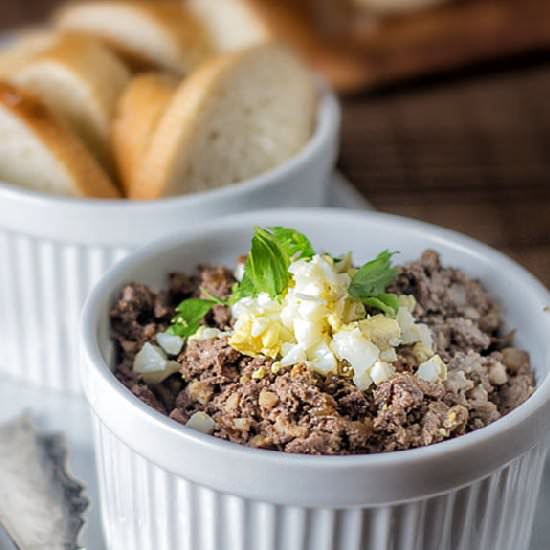 Chopped Liver & Onions