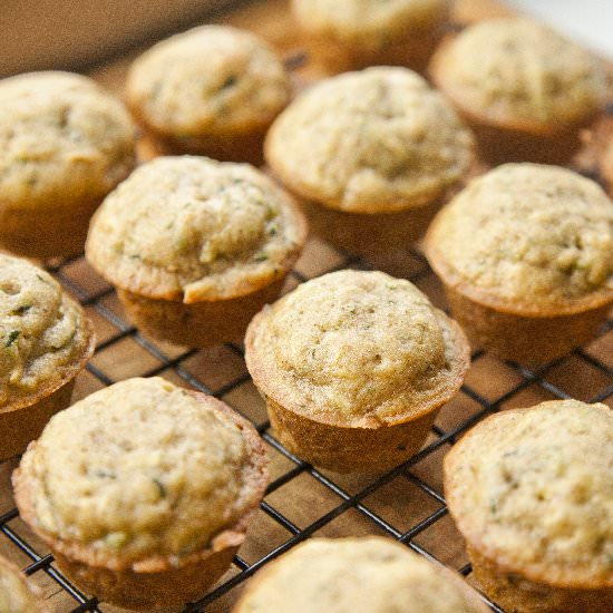 Mini Zucchini Muffins
