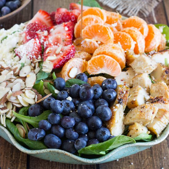Berry and Chicken Salad