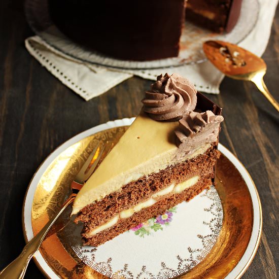 Chocolate Caramel Cake