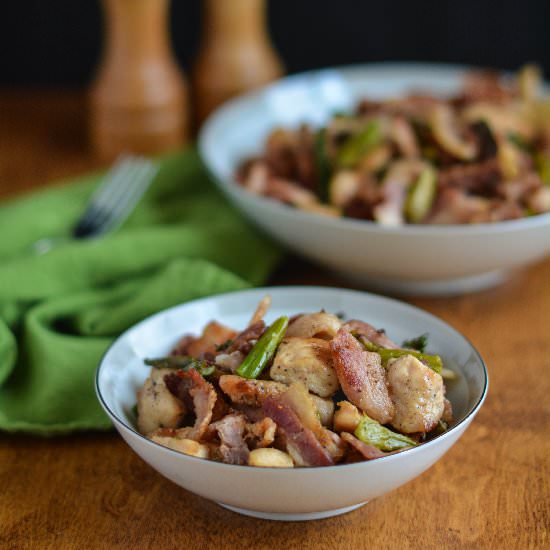 Paleo Bacon and Asparagus
