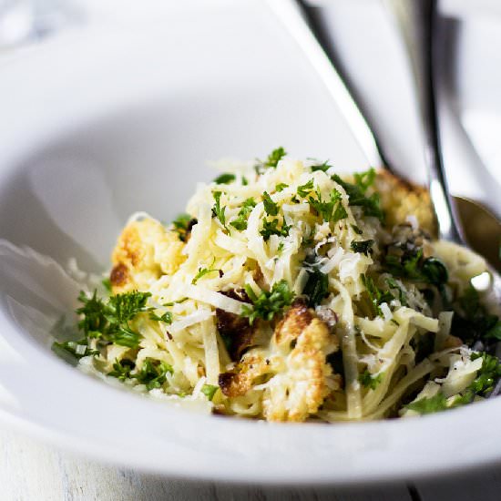 Tagliolini Pasta & Hazelnut Pesto