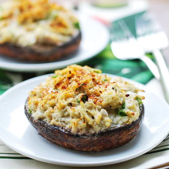 Crab Stuffed Mushrooms