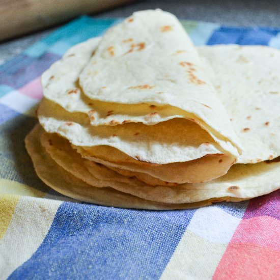Homemade Flour Tortillas