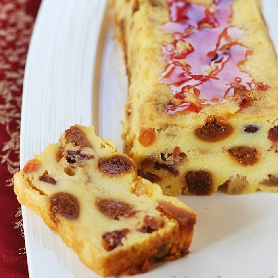 Semolina Pudding with Dried Fig