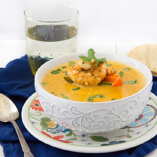 Shrimp Fajita Bisque