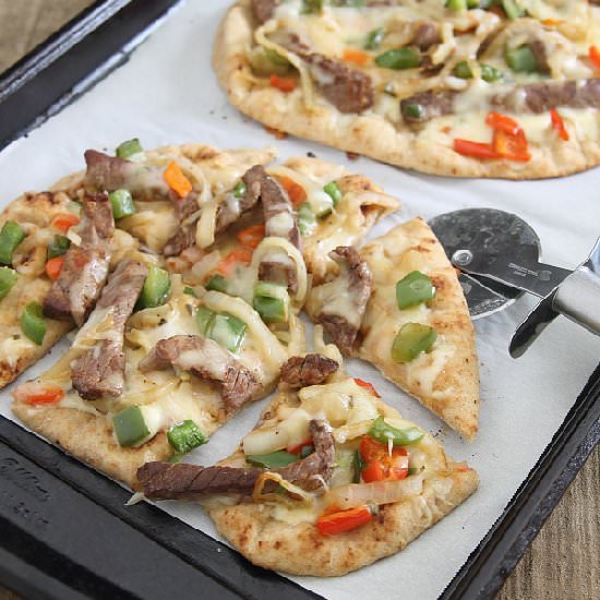 Spicy Steak Pitza