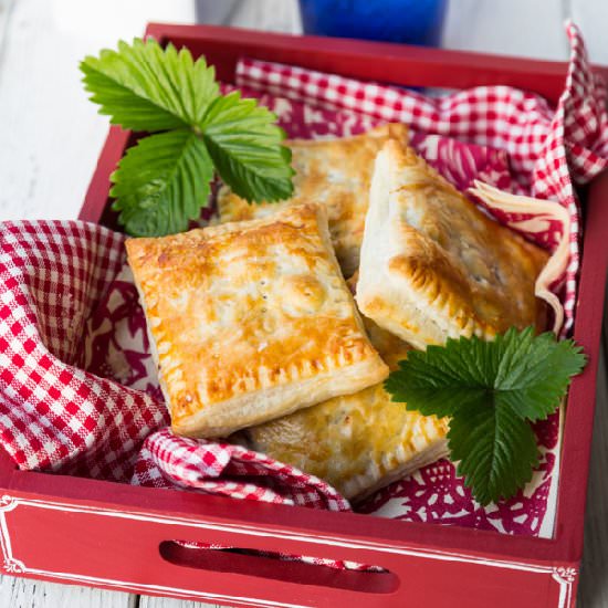 Chocolate, Ricotta & Pear Hand Pies