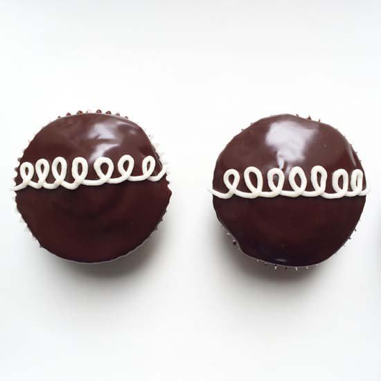 Homemade Hostess Cupcake
