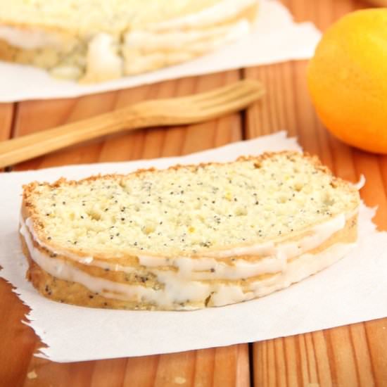 Lemon Poppy Seed Loaf Cake