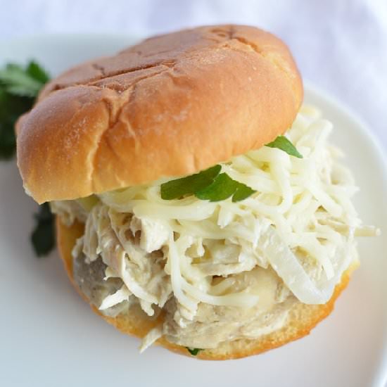 Creamy Chicken Sandwiches