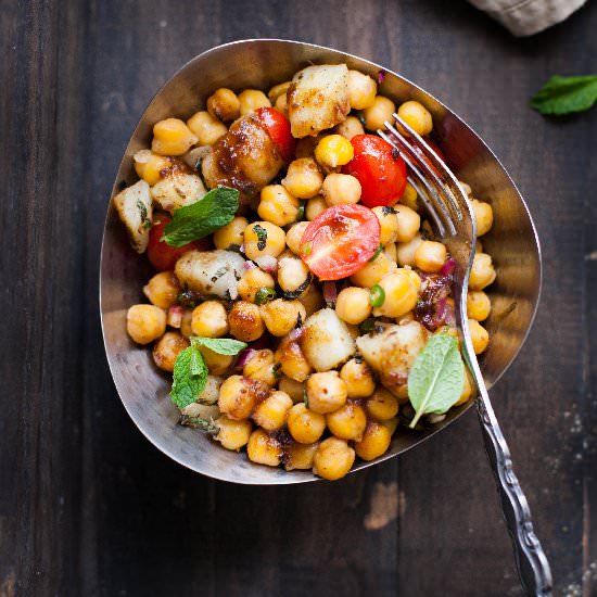 Chickpea Chaat