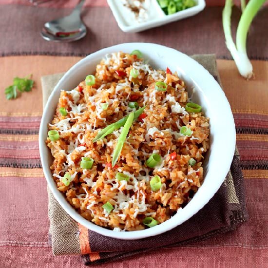 Brown Rice, Mexican-Style