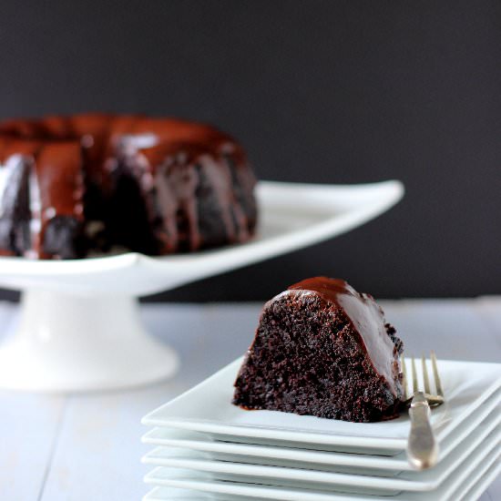 Double Chocolate Bundt Cake