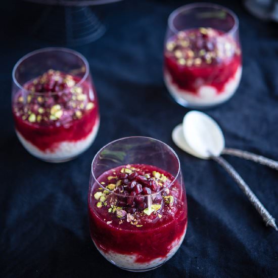 Plum and Sago Pots