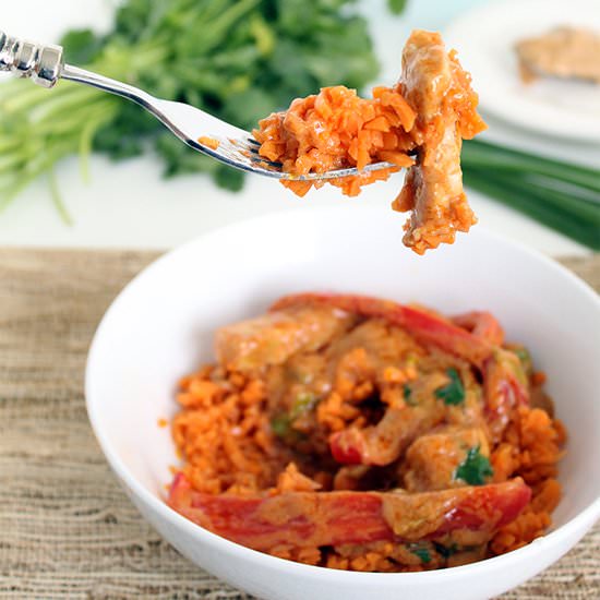 Sweet Potato Curry Rice