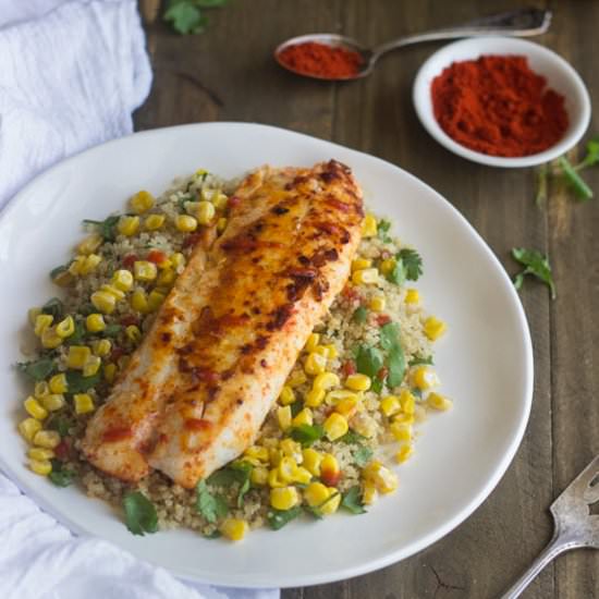 Cilantro Lime Tilapia