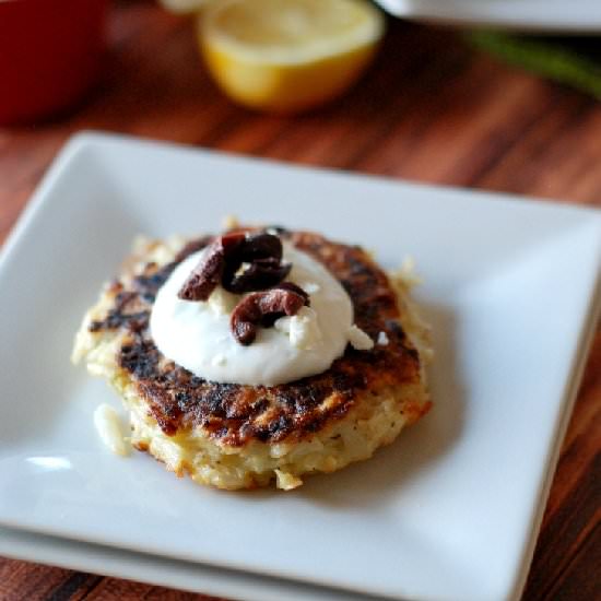 Cauliflower Fritters