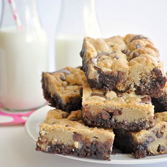 Cadbury Creme Egg Cookie Bars