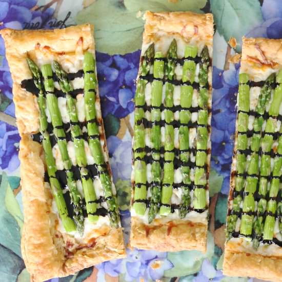 Simple Asparagus Tart