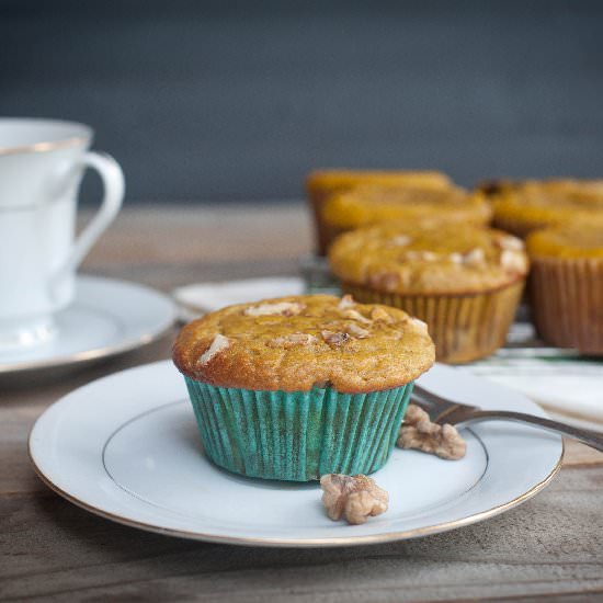 Grain-Free Banana Bread Muffins