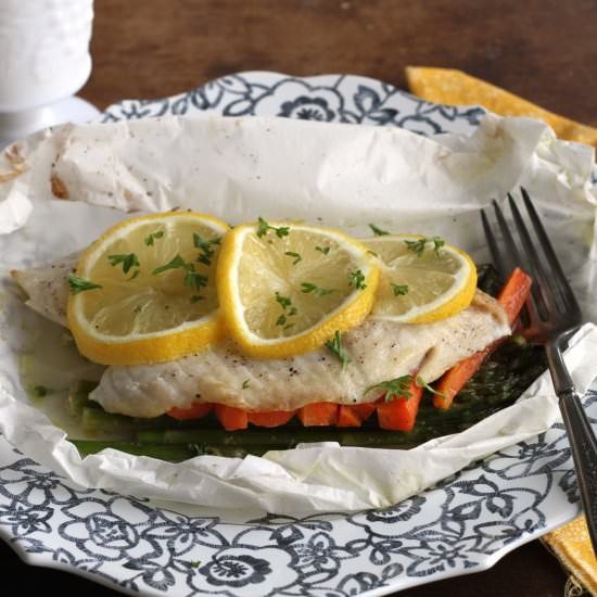 How To: Fish Baked In Parchment