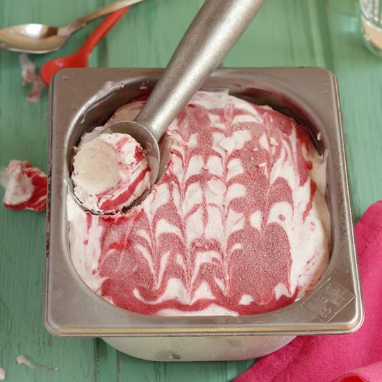 Strawberry Ripple Ice Cream