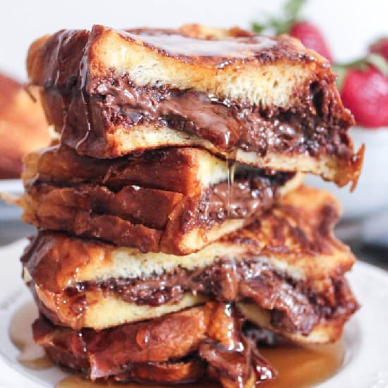 Nutella and Bacon French Toast