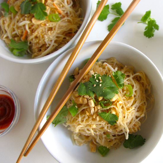 Kelp Noodle Pad Thai