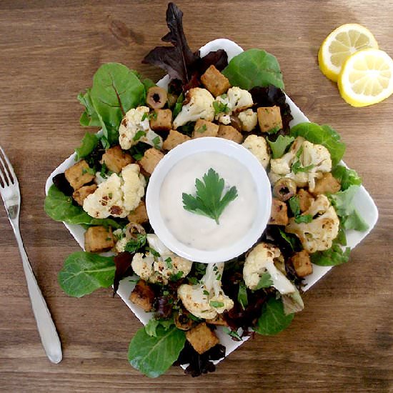 Tempeh & Cauliflower w/ Meyer Lemon