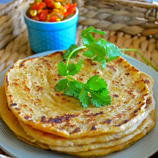 Sweet Potato Roti
