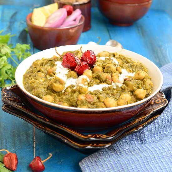 Palak chole