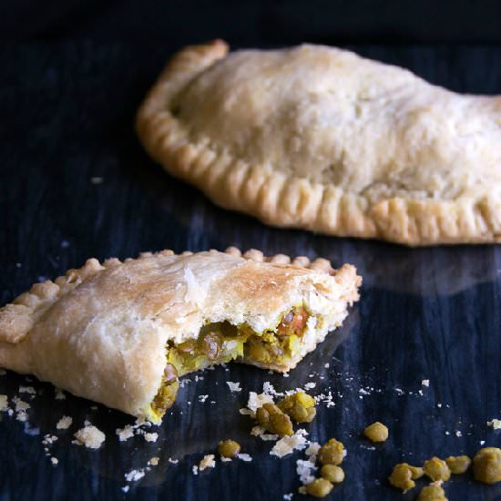 Curried Lentil Hand Pies