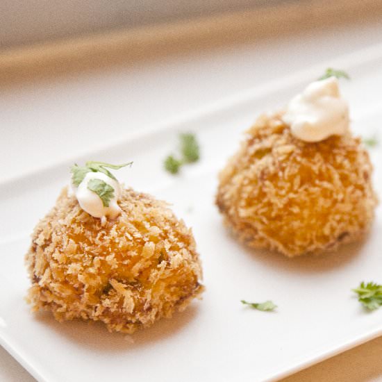 Potato and Cheese Croquettes