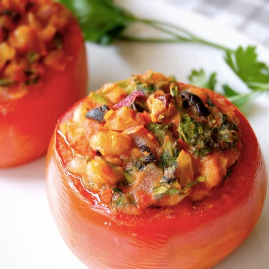 Simply Juicy Stuffed Tomatoes