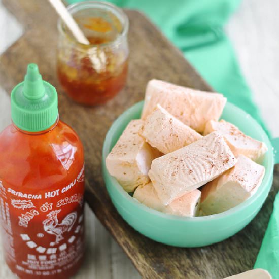 Sriracha Marmalade Marshmallows