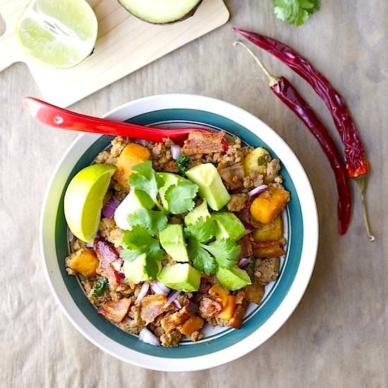 Bacon & Sweet Potato Chili