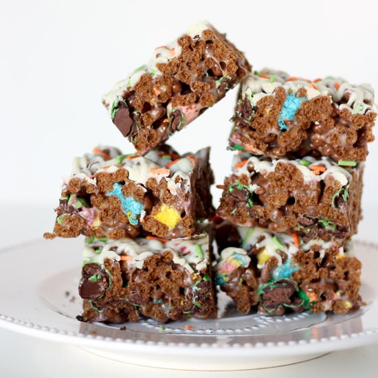 Chocolate Lucky Charms Marshmallow