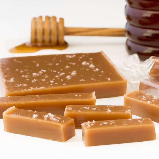 Fleur de Sel Honey Caramels