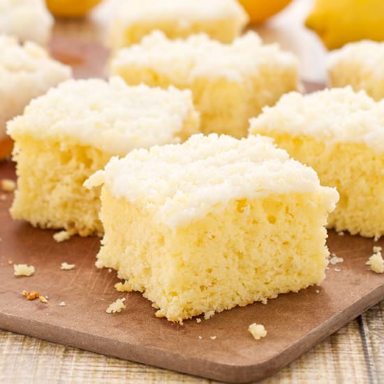 Lemon Buttermilk Sheet Cake
