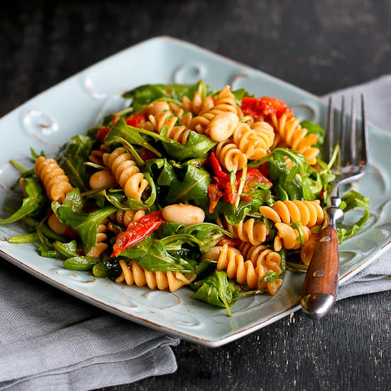 Arugula Salad with Roasted Tomatoes