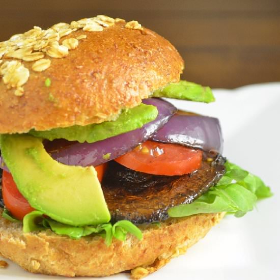 Portobello Mushroom Burgers